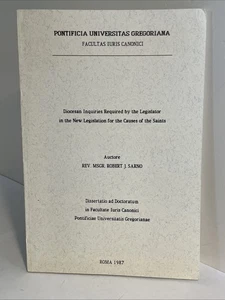 Robert Sarno: Diözesanuntersuchungen erforderlich, neue Gesetzgebung Heiligsprechung - Bild 1 von 12