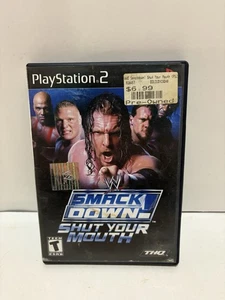 WWE SmackDown Shut Your Mouth (Sony PlayStation 2, 2002) - Picture 1 of 3