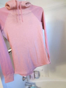 NWOT women's hooded long sleeve active wear top Columbia Size S mauve - Picture 1 of 14