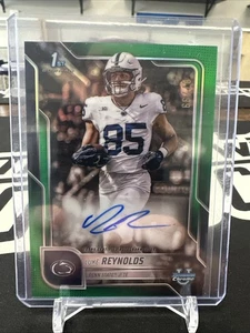 2025 Bowman U Chrome Luke Reynolds True Green 1st Bowman Autograph /99 - Bild 1 von 3