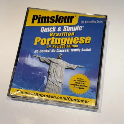 Pimsleur Quick & Simple Brazilian Portuguese CD Sealed – 2nd Edition - Image 1 of 4