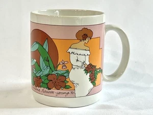 1992 Diana Hansen Young Honolulu Coffee Mug NIB Hawaii’s Leading Artist NIB - Picture 1 of 7
