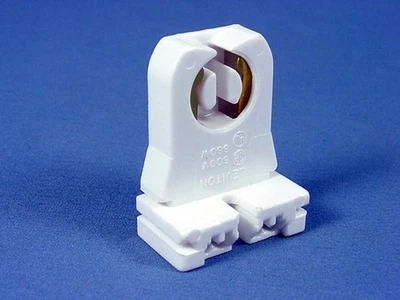 Leviton Fluorescent Lamp Holder T-8 T-12 Light Socket G13 Base 660W 600V 13351 - Image 1 of 4