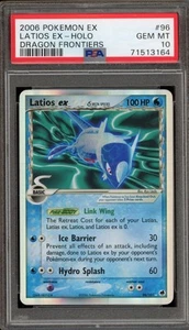 Pokemon Latios ex EX Dragon Frontiers Ultra Rare #96 PSA 10 Gem Mint - Picture 1 of 2