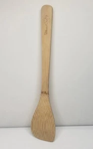 Pampered Chef Wooden Spatula Spoon For Cooking Kitchen Tool 12" - Picture 1 of 5