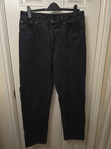 Jeans Thomas Burberry uomo denim nero W36 vintage  - Foto 1 di 7