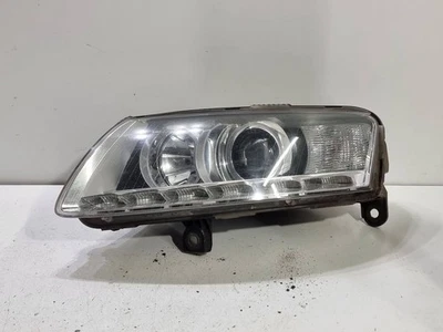 Audi A6 S6 C6 4F 2010 Left headlight headlamp 4F0941003DF EIM18080 - Image 1 of 4