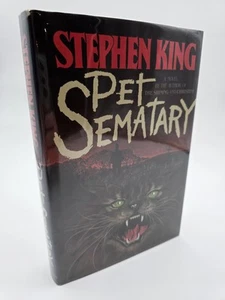 Pet Sematary by Stephen King, 1st Edition, 1st Printing, HC DJ - Picture 1 of 15