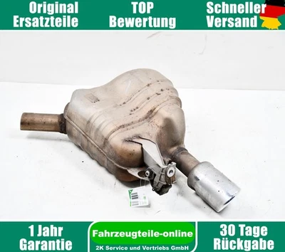Tube D'Échappement Silencieux D'Extrémité Droit Audi A6 C7 4G 3.0 TDI 4G0253612M - Photo 1/4