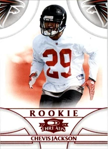 2008 Donruss Threads Retail Red #166 Chevis Jackson - FB - Picture 1 of 2