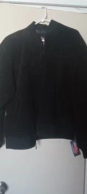 Chaqueta de cuero para hombre EE. UU. L gamuza Foto 1 de 4