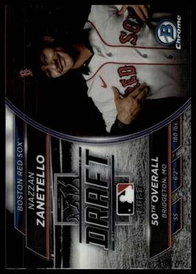 2023 Bowman Draft Nazzan Zanetello #BDN-1 Bowman Draft Night - Image 1 of 2