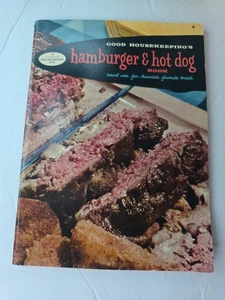 Vintage Good Housekeeping Hamburger & Hot Dog Book 1958 Suzanne Snider Cooking - Picture 1 of 24
