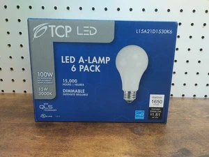 6 Pack Dimmable A21 LED Light Bulb 100w equivalent 3000K Soft White 1650 Lumens - Picture 1 of 4