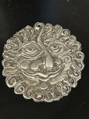 Rare Don Drumm aluminum art wall hanging!-Jolly Poly Sun - Image 1 of 3