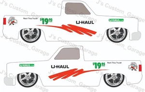 Uhaul 83 Silverado 1/64 custom white toner water slide Decals For Hot Wheels - Picture 1 of 1
