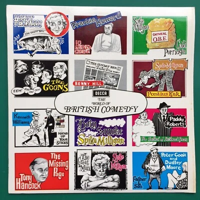 Decca World Of BRITISH COMEDY LP Goons Hancock Milligan Peter Cook Benny Hill EX - Image 1 of 4