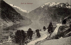 Geiranger Maråk Norvegia Norge Møre og Romsdal ~ 1920 Geirangerfjord fiordo montagne - Foto 1 di 1
