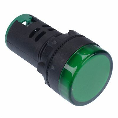 Green 22mm LED Pilot Indicator Light 12V • 2.99£