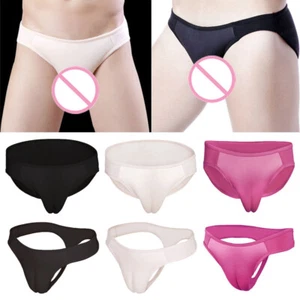 Tanga Hiding Gaff Hombres Sexy Bragas Calzoncillos Ropa Interior Transgénero Tanga Forma - Imagen 1 de 18