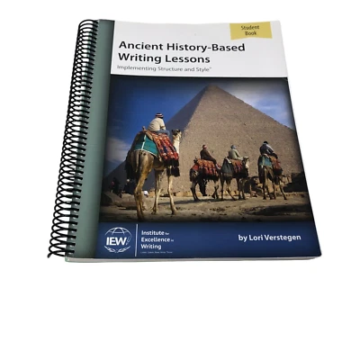 New Ancient History-Based Writing Lessons Teacher's Manual by Lori Verstegen - Image 1 of 4