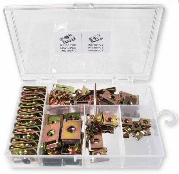 Klammernset Stylepro 60 Stk. für Malaguti F12 Phantom LC 50 Peugeot Ludix 2 - Bild 1 von 1