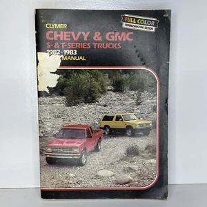Camionetas CLYMER Chevy y GMC serie S&T 1982-1983 manual de taller - A229 - Imagen 1 de 7