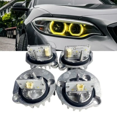 Yellow Angel Eyes DRL Modules For 2014-2017 BMW F22 F23 F87 M2 228i 230i M235i Foto 1 de 4