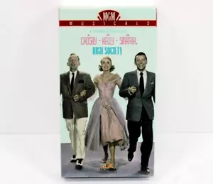 High Society Bing Crosby Grace Kelly Frank Sinatra - Brand New Sealed VHS 1994 - Imagen 1 de 3