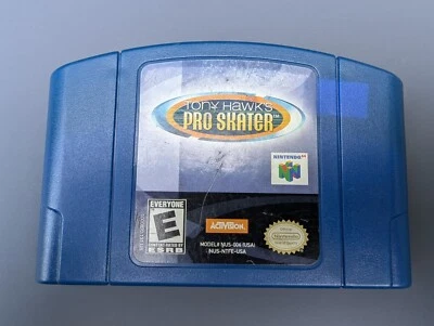 Tony Hawk's Pro Skater for Nintendo 64 N64 Cart Great Shape Authentic US Tested - Image 1 of 4
