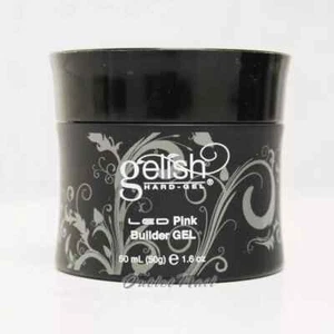 Gelish Hard Gel LED 0.5 Fl. Oz - Pink Builder Nail Gel #01561 - Picture 1 of 3
