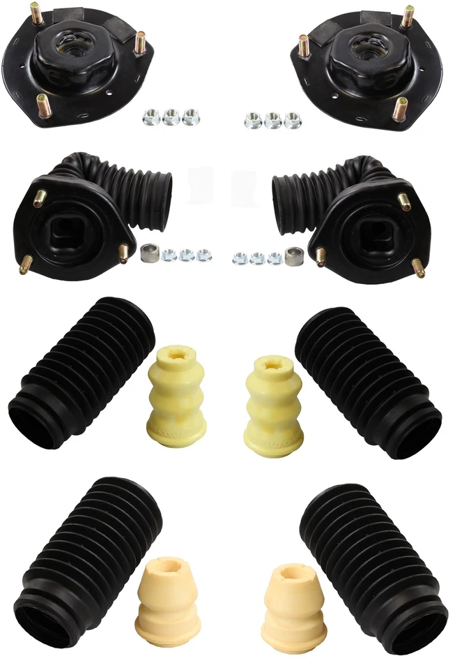 Monroe Front Rear Suspension Strut Mounts Bellows Kit For Lexus RX400h 2006-08 - Image 1 of 1