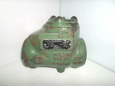 ⭐NEW⭐ TULSA CHECK VALVE TV21033C 2" NPT SWING CHECK VALVE NACE 1000 CWP - Image 1 of 4