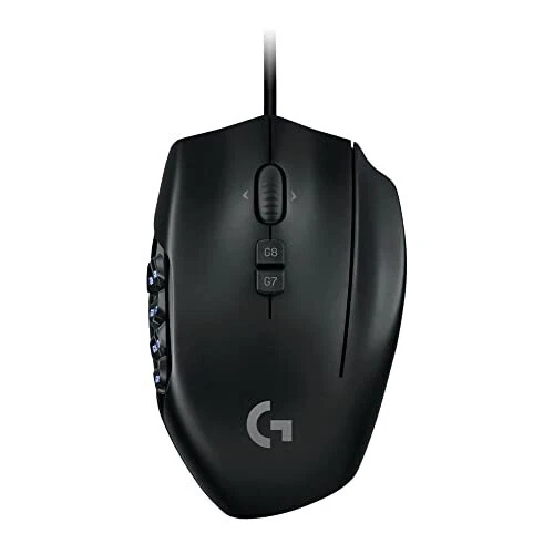 Logicool G Gaming Mouse G600t MMO RGB Backlit 20 Programmable Buttons Plastic - Image 1 of 1