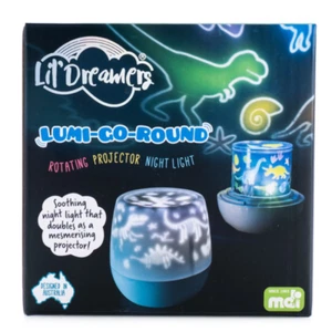 Lil Dreamers Lumi Go-Round Dino Rotating Projector Night Light NEW - Picture 1 of 1