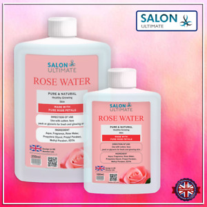 99.9% Pure Natural Organic Rose Water Toner Cleanser, Moisturizer For Fresh Face