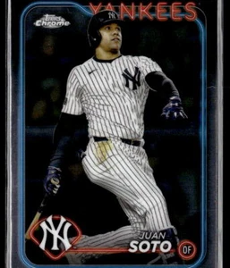 Juan Soto - 2024 Topps Chrome Lids x Mitchell & Ness #48 New York Yankees - Picture 1 of 2