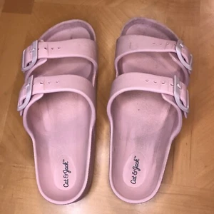 Sandalias sin cordones Drew para niños - Cat & Jack rosa talla: 2 - Imagen 1 de 4