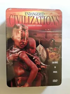 DVD Box Set Endangered Civilization Collectors Tin Sealed Historical Natives - Picture 1 of 2