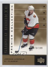 2002-03 Premier Collection Super Rookies Gold /199 Jordan Leopold #47 Rookie RC
