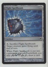 2010 Magic: The Gathering - Scars of Mirrodin Foil Flight Spellbomb #155 gc7