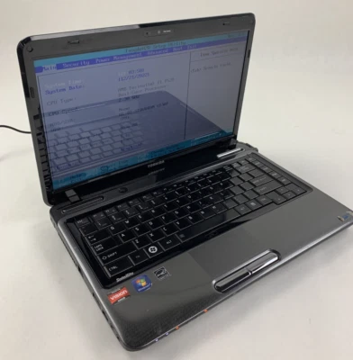 Toshiba Satellite L645D-S4030 14 дюймов Turion II 2,3 ГГц 4 ГБ Ram без ОС без жесткого диска без переменного тока - Изображение 1 из 4