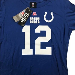 Andrew Luck Shirt Indianapolis Colts NFL Football Blau Damen Große L - Bild 1 von 8