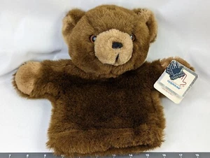 Juguete de peluche de 10 pulgadas para marioneta de mano Applause Barney Bear - Imagen 1 de 5