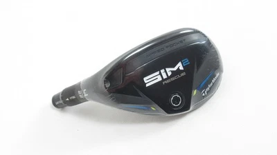 New! Left Handed TaylorMade SIM2 Rescue 22* 4 Hybrid Head Only w/Adapter 308658 - Image 1 of 2