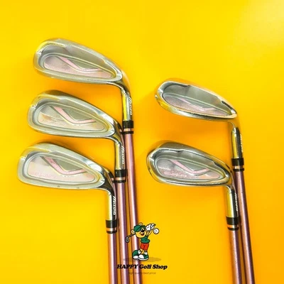 Mizuno Eurus Ladies Iron Set 7–9, PW, SW | Ladies Flex Graphite | High Launch - Image 1 of 4