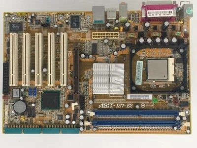 Abit motherboard socket 478, 2.4ghz cpu, is7-e2, 5x pci, 1x agp - Image 1 of 4