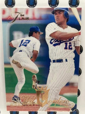 1994 Flair Wil Cordero #187 Montreal Expos - Image 1 of 2