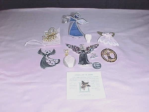 12 Stk. Engel Konvolut Ornamente, Pins, + mehr - Bild 1 von 23
