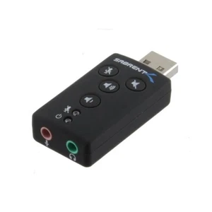 Sabrent USB-SBCV External 2.1 Surround Sound Adapter - Picture 1 of 3